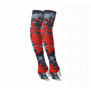Manchons de bras personnalisés pour le cyclisme estival avec tissu rafraîchissant, protection solaire et matière respirante anti-humidité OEM - Product Image 2