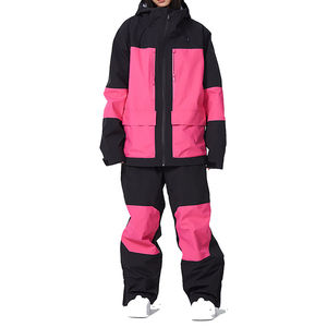 Combinaison de ski imperméable pour femme, veste et pantalon de snowboard coupe-vent, ensemble chaud et thermique pour l'hiver, vêtements de sport de montagne, combinaison de neige - Product Image 1