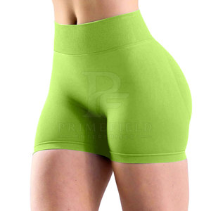 2026 Latest Design Women's Casual Skinny Mid Elastic Waist <b>Booty</b> Scrunch Shorts Breathable High Quality Eco-Friendly Top Selling - Product Image 3