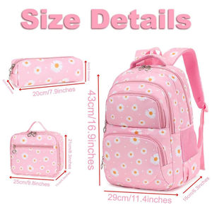 Sacs d'école personnalisés robustes et durables pour enfants, avec tissu imperméable léger et bretelles confortables pour garçons et filles. - Product Image 5