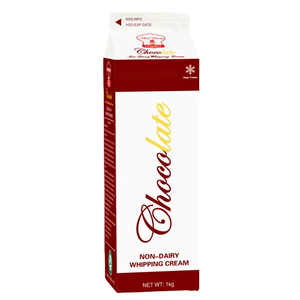 Crema No Láctea para Exportación, Venta Directa de Fábrica, HALAL, OEM/ODM, Crema de Chocolate Batida para Repostería, 1KG, Postres - Product Image 1