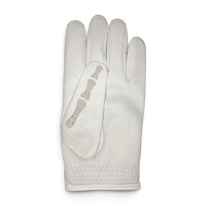 Guante de Golf SAAR INDUSTRIES de Cuero Cabretta Genuino Blanco de Alta Calidad, para Mano Izquierda, Antideslizante, Unisex, con Cierre de Velcro - Product Image 3