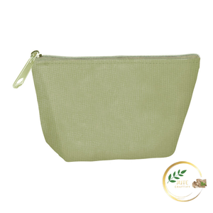 Bolsa de Maquillaje de Yute de Alta Calidad con Cierre, Bolsa de Almacenamiento de Maquillaje Natural para Mujer - Product Image 2