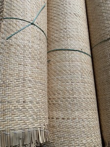 Tissage en rotin durable de haute qualité, respectueux de l'environnement, fait main, tissage diagonal, motif carré, bleu lotus, Leccie Nguyen Direct - Product Image 4