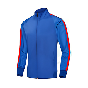 Soccer Training Suit Winter Solid Eco-Friendly Full Zip Half-Zip <b>Pullover</b> <b>Jacket</b> Pants Joggers Regular Fit - Product Image 3