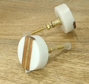 Handcrafted Casting Modern Brown Epoxy Resin Decorative <b>Door</b> <b>Knobs</b> for Kitchen Drawers Natural Wood Furniture - Product Image 3