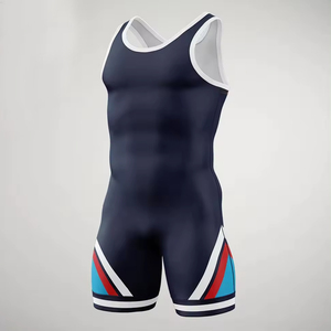 Nouvelle Arrivée - Maillot de Lutte Personnalisé en Polyester Imprimé Réversible, Sublimation, Séchage Rapide, Haute Qualité, Vêtements d'Arts Martiaux - Product Image 5