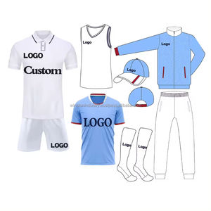 Conjuntos de fútbol de alta calidad personalizados al por mayor, uniformes de fútbol cómodos y duraderos con diseño de logotipo personalizado - Product Image 3