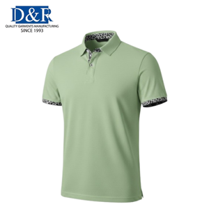 T-shirt Henley Homme Best-seller – Vêtement Décontracté Malaisien OEM à Col Montant, Teint en Pièce, Coupe Droite, en Jersey de Coton Doux - Product Image 3