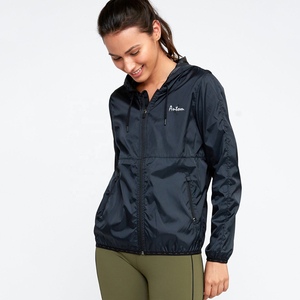 100% Cotton Breathable Finished Womens Oversize Casual Sportswear Windbreaker <b>Jacket</b> With Drop Shoulder And Zipper Closure - Product Image 4