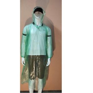 Impermeable Desechable de Plástico PE de un Solo Uso, Colorido, Temporal, Bajo MOQ, Venta al Por Mayor en Vietnam, Superventas - Product Image 3