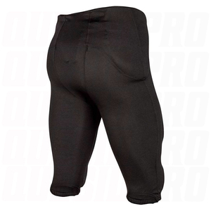 Mens White <b>Padded</b> American Football Pants Mesh Breathable Elastic Waist Fitted Athletic Practice Game Performance Sportswear - Product Image 6
