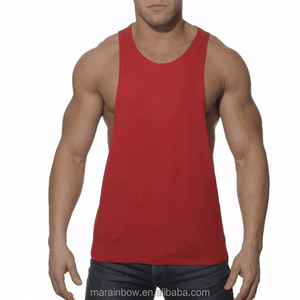 Camiseta sin Mangas de Punto de Algodón de Color Sólido, Transpirable y de Alta Calidad, Estilo Urbano, Cuello Redondo, Informal, Azul - Product Image 4