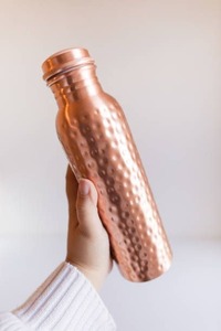 buy pure <b>copper</b> water <b>bottle</b> bulk wholesale hammered <b>copper</b> <b>bottle</b> supplier premium <b>copper</b> <b>bottle</b> manufacturer india - Product Image 2