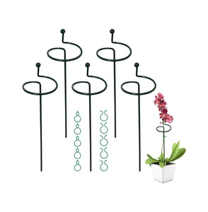 Metal Garden Shepherd Hook <b>Plant</b> Hanger Stake - Product Image 2