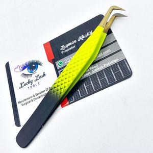 Volume pince à cils pointes de fibres greffage de cils pince à épiler nano poignée pince à épiler professionnelle 90 45 degrés russe extension de cils pince à épiler - Product Image 5