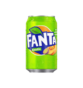 Venta al por mayor de Fanta Exotic en paquete de 24 latas de 330 ml de origen neerlandés con precios competitivos para importadores globales. - Product Image 6