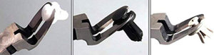 Pince à rivets en plastique de 175 mm pour démontage/découpe, pince à garnitures multifonction avec clé hexagonale de 2 mmH - Product Image 3