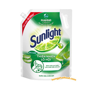Aloe Vera Dishwashing Liquid Eco Friendly Cleaning <b>Detergent</b> Rinse Off Soap for Household Kitchen Use - Product Image 1