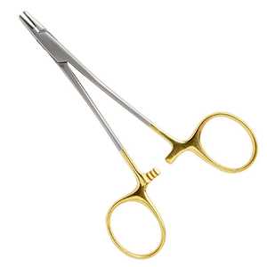 ที่จับเข็มขนาดเล็ก XELTECH SURGICAL XS-ATF-01 TC สีทอง ขนาด 10 ซม./12.5 ซม. สำหรับการผ่าตัดตา (ได้รับการรับรองมาตรฐาน CE) - Product Image 2
