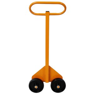 Chariot de manutention jaune pour panneaux de plâtre, capacité de charge 220 lb, pour le déplacement de panneaux - Product Image 5