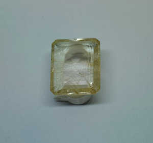 พลอยควอตซ์ขัดเงาพลอยสังเคราะห์สีทองธรรมชาติอัญมณีหลวมสำหรับทำมือ - Product Image 2