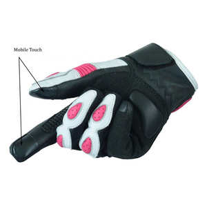 Gants de course antidérapants en polyester et nylon pour écran tactile, unisexe, nouvelle mode, logo personnalisé imprimé, pour sports équestres - Product Image 4