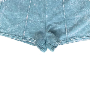 Shorts en molleton uni pour hommes, respirants, séchage rapide, écologiques, pour la gym et le quotidien, en tissu de coton doux, vente en gros d'usine OEM, commande en gros - Product Image 6