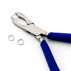 Grooved <b>Pliers</b> with Smooth Ring Closing Jaws Jewelry Ring Forming <b>Tool</b> ZetomedPro - Product Image 6