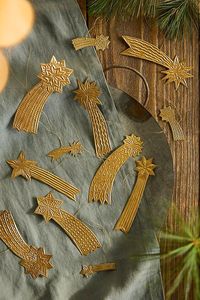 Gold Plated Christmas <b>Car</b> Hanging <b>Ornament</b> Metal Cast Die Cut Tree Decor Party Favor Souvenir - Product Image 4