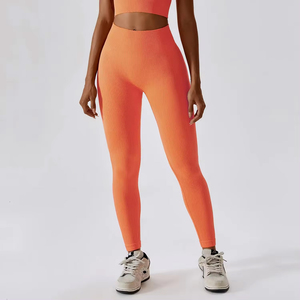Vente chaude : Leggings taille haute personnalisés avec logo pour filles, leggings décontractés de sport pour femmes, leggings de yoga à séchage rapide, vente en gros - Product Image 5