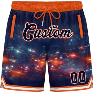 Shorts de basketball personnalisés en gros, impression personnalisée, vêtements de sport, shorts de basketball pour hommes, shorts de gym et de fitness vierges - Product Image 1