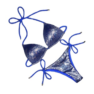 Hot Fashion Custom <b>Bikinis</b> for Women Wholesale <b>Bikini</b> Swimwear Adjustable Neck and Back Tie <b>Strings</b> <b>Bikini</b> <b>Set</b> Bulk - Product Image 2