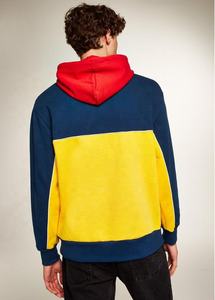 Sudaderas con capucha personalizadas de alta calidad Unisex, ropa de calle para hombre, sudaderas con paneles de contraste personalizados, capucha, estilo informal, logotipo de talla grande - Product Image 3