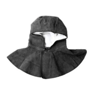 Premium Heavy-Duty Cowhide Split Leather Welding Hood Safety Heat Resistant Protective Working Welders <b>Caps</b> - Product Image 6