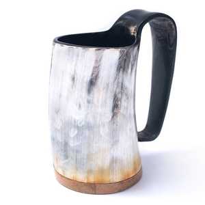 แก้วกาแฟทรงนาฬิกาทรายไม้ทำมือสไตล์วินเทจ - แก้วกาแฟและชาแบบชนบทสำหรับใช้ในบ้าน - Product Image 6
