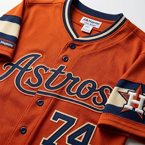 Maillot de baseball personnalisé pour homme à manches courtes avec logo d'équipe, en tissu polyester respirant et à séchage rapide, vente en gros - Product Image 4