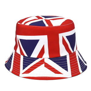 Sombrero de Pescador Personalizable Reversible con Logotipo de Gales del Reino Unido, Bordado 3D, 100% Algodón, con Bandera de Inglaterra, para Viajes y Ciclismo, China - Product Image 6