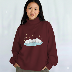 Sudadera de Cuello Alto para Mujer, Calidad Premium, OEM/ODM Disponible, Cómoda, Top de Moda para Invierno - Product Image 1