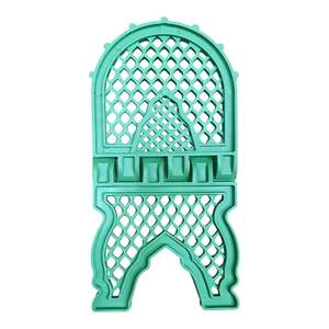 Soporte Plegable para Libros Sagrados (10 Pulgadas), Color Verde Surtido, Plástico, para Libros Religiosos, Geeta, Corán - Product Image 2