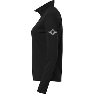 Sudadera Personalizada con Cierre de Cremallera de un Cuarto para Mujer, Tops Deportivos con Logotipos y Textos Personalizados 41870L - Product Image 5