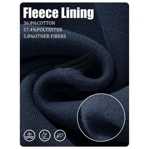 Sweat-shirts surdimensionnés personnalisés avec logo 2025, 100% coton, respirants, légers, vente en gros - Product Image 5