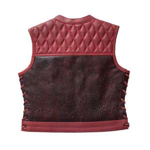 Gilet de moto professionnel en cuir coupe-vent grande taille pour homme, sécurité course, haute qualité, fabriqué au Pakistan, modèle 2026 - Product Image 3