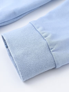 Camisa de Manga Larga Unisex de Color Sólido al por Mayor, Estilo Universitario, Moda Casual Clásica con Puños Acanalados, Fabricada en Bangladesh - Product Image 4