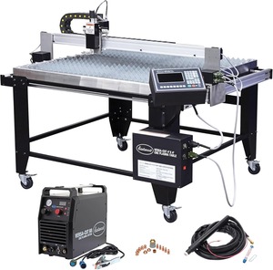 4'X4' CNC <b>Plasma</b> Table With CNC Cut 40A <b>Plasma</b> Cutter <b>Machine</b> with <b>Cutting</b> Torch | All-in-One Professional Dual Voltage - Product Image 1