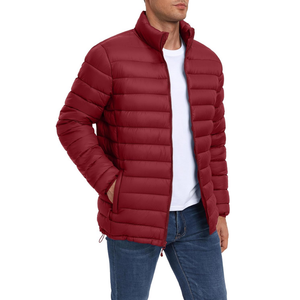 Winter Custom Logo Design Bomber <b>Puffer</b> <b>Jackets</b> Warm Thick Hooded Quilted Outerwear Insulated <b>Jacket</b> for Men - Product Image 2