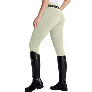 Pantalones de equitación a precio de mayorista con costuras reforzadas y cómodos pantalones de equitación - Product Image 2