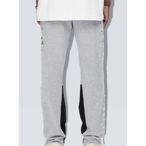 Pantalones Deportivos para Hombre, Joggers con Logotipo Personalizado, Pantalones Deportivos de Corte Acampanado, Fabricante de Pantalones Deportivos para Hombre, Pantalones Deportivos Transpirables de Secado Rápido para Exteriores - Product Image 5