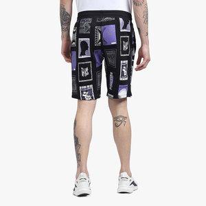 Popular Solid Casual Basketball Shorts | Breathable Mesh Mid Waist Elastic Custom OEM Service Sporty 100% Cotton Quick Dry - Product Image 3