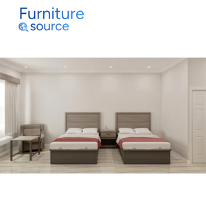 ราคาไม่แพงชุดเฟอร์นิเจอร์โรงแรมไม้อัดแดงหลังคาแดงอินน์ | ทนทานการออกแบบเฟอร์นิเจอร์โรงแรมสำหรับการสั่งซื้อจำนวนมาก - Product Image 3